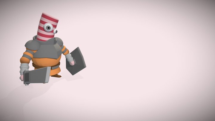 CandyKnight / SugarWorld / Animations 3D Model