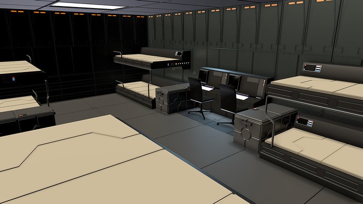 Imperial Housing A 3D Model