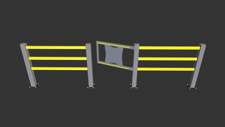 SG Swing Gate 3D Model