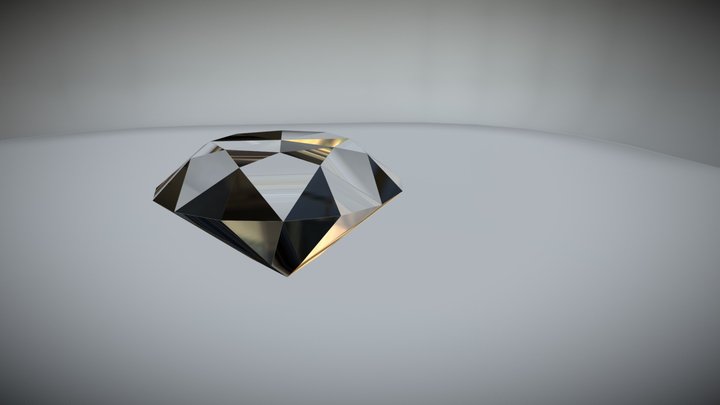 Accurate Diamond 3D Model