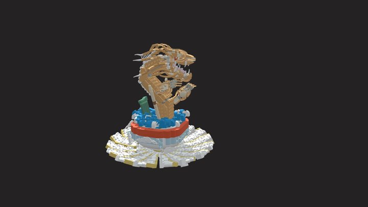 dragon ramen 3D Model