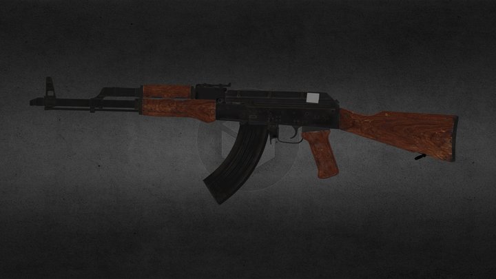 MWR AK-47 3D Model