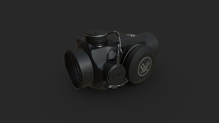 Vortex Optics Sparc II Red Dot Sigh 3D Model