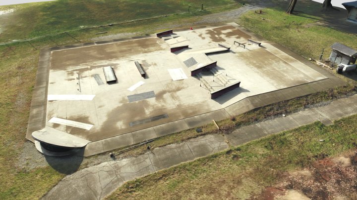 Tony Hawk Foundation Skatepark Photogrammetry 3D Model