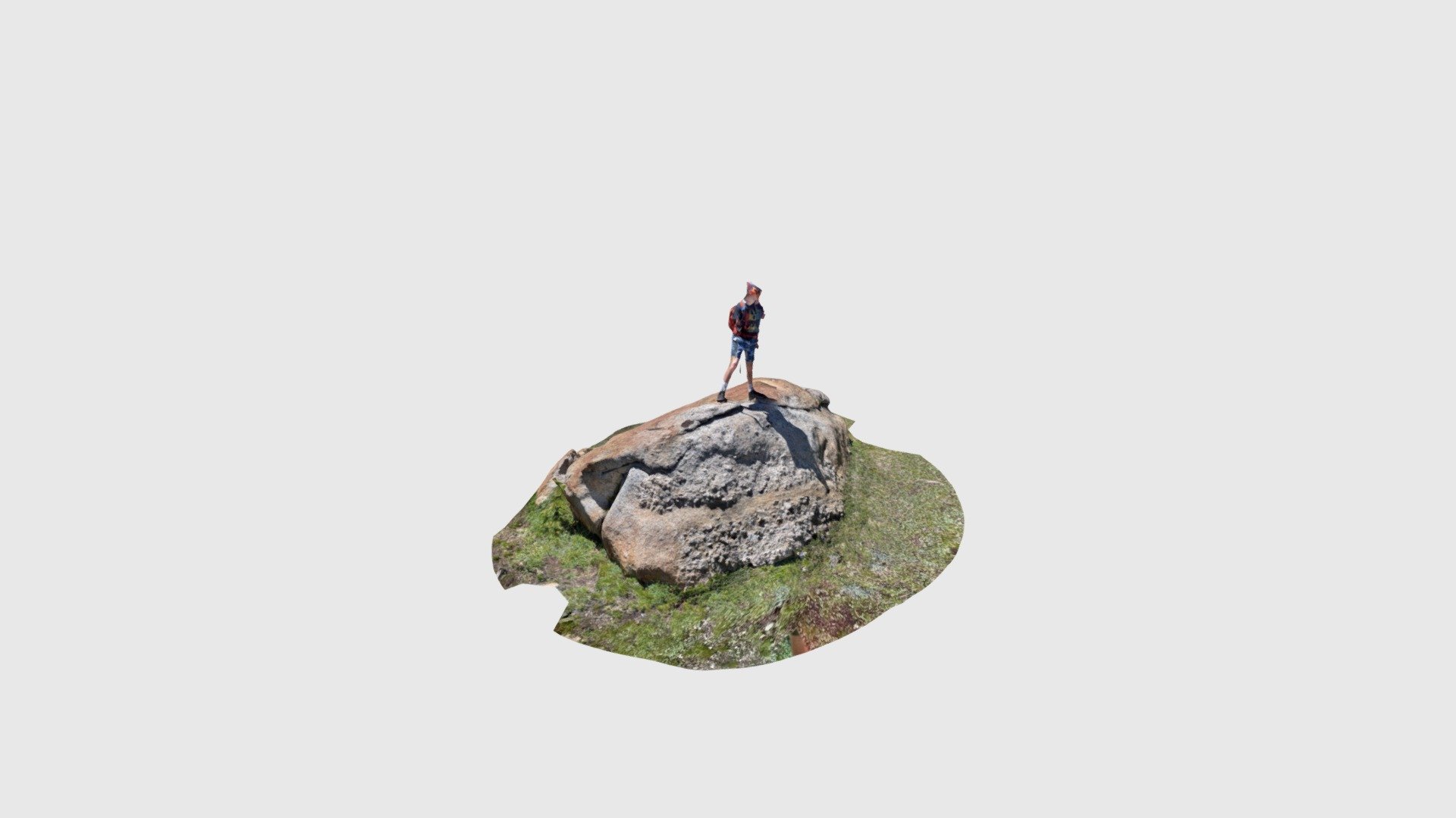 Glacial Erratic of Kuna Crest Granodiorite w/ M…
