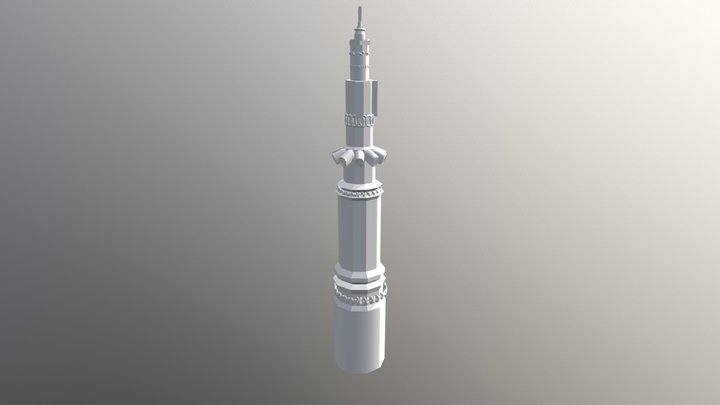 Coluna Janeladocapitulo 3D Model