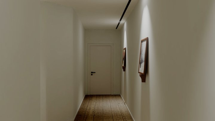 Hall | Lightmap Test 3D Model