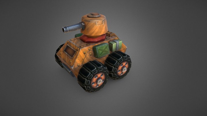 Tank 3D Model