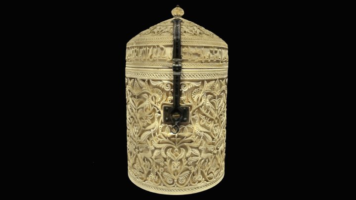 Bote de Subh o Zamora, S. X d. C., España 3D Model