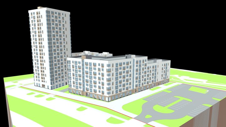 Белгород_Квартал 15_2025_10_17_(21-8-6эт)_1 3D Model