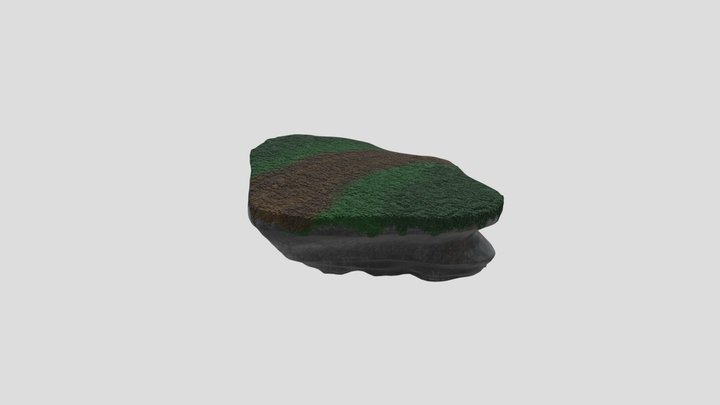 Floating Island 3D Model