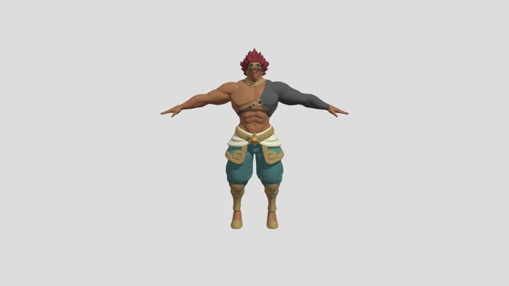 Kaji - Banished prince of the Gerudo 3D Model