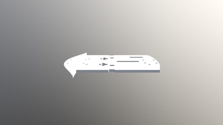 Frese Arduino Bil Plate 3D Model