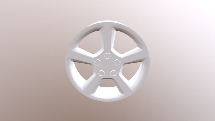 Ford Focus Rims 3D Model