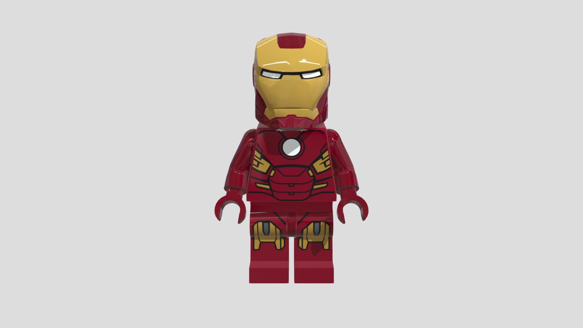 Homem De Ferro Lego Modelo 3D $10 - .blend - Free3D