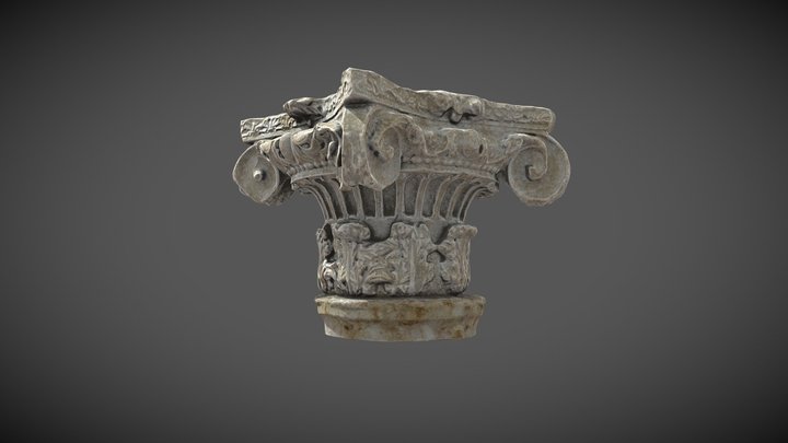 Capitel_Split_001_LP 3D Model