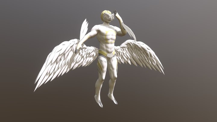 Survival Story of A Sword King - Angel1537 3D Model