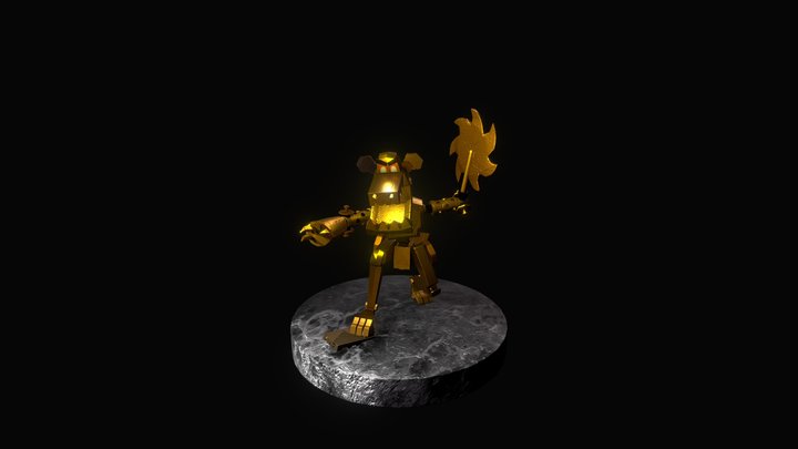 Stealth Detected 3D Model