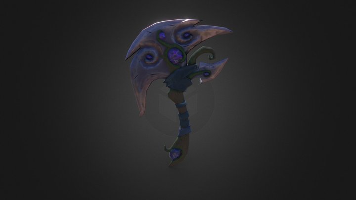 Stylized Axe 3D Model