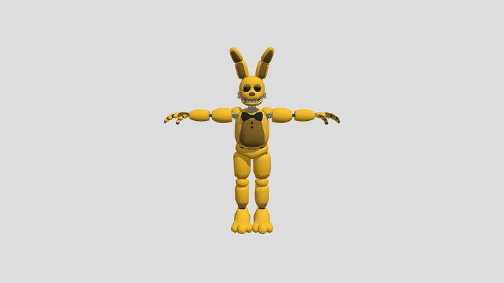 Spring- Bonnie 3D Model