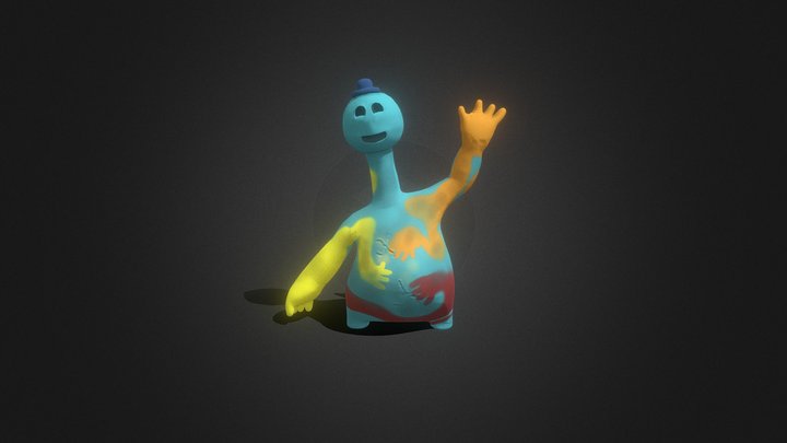 doey the doughman 3D Model