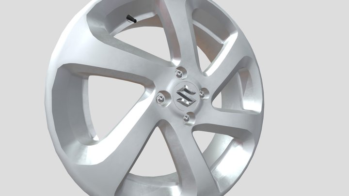 Alloy_wheel 3D Model