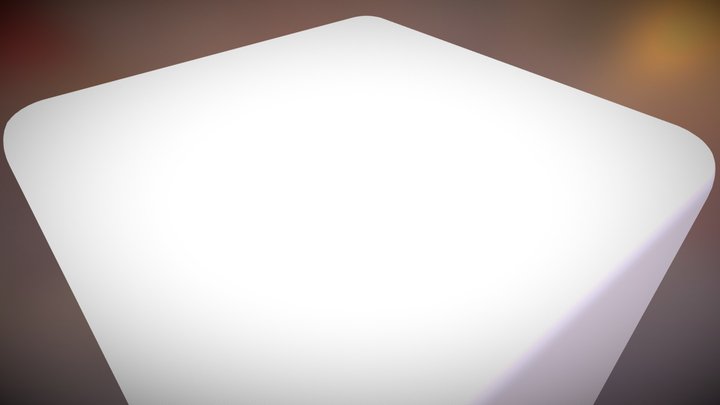 Cube Material Test 3D Model