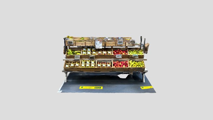 Supermarket_fruit 3D Model