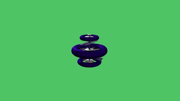 Space Colony 3D Model