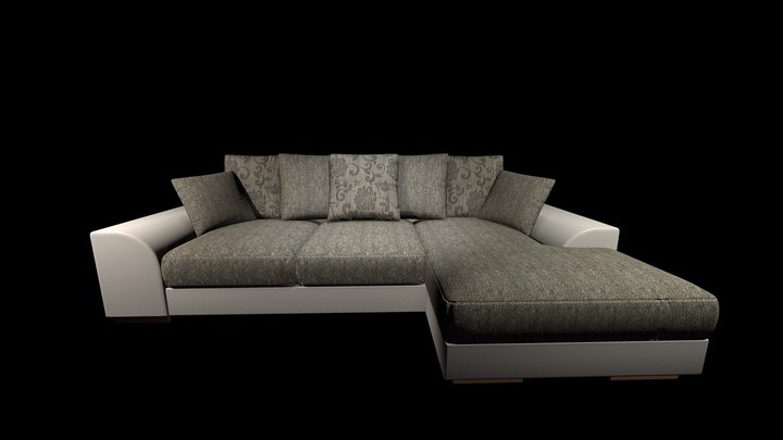 Beautiful Sofa 3D Model