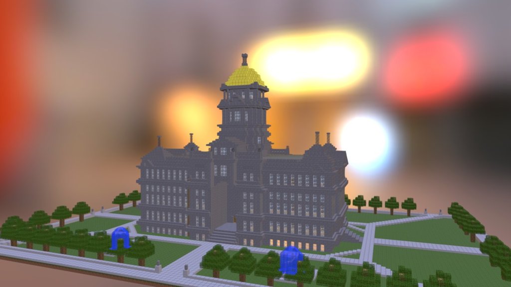 Arapahoe County Courthouse Download Free 3D model by rjordan_csu