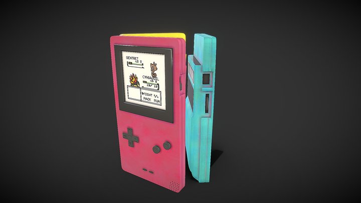 Gameboy - MultiScene 3D Model
