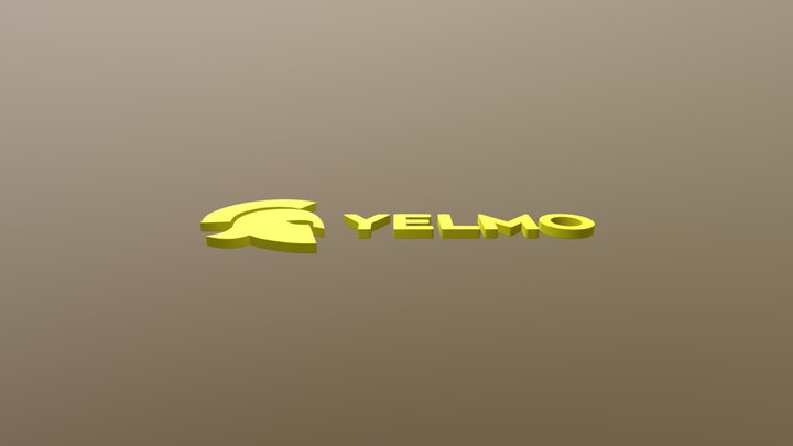 YELMO logotipo 3D Model