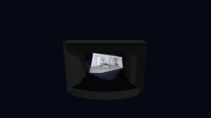 Pozorište - Nigdje nikog ne 09 FINALNO 03 cijevi 3D Model