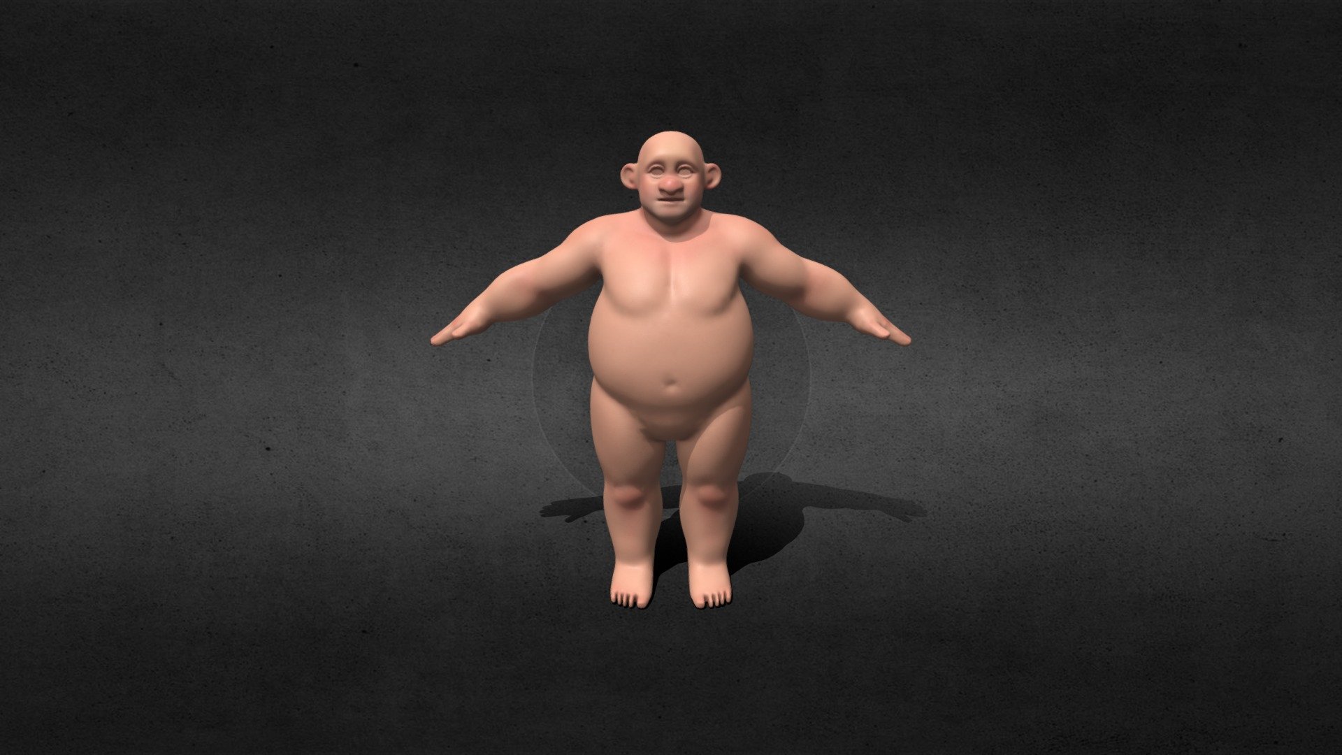 Cuerpo Low Poly