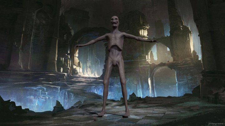 ZOMBIE. Animation test for the game 3D Model