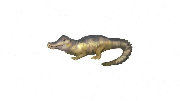 Yacaré Overo 3D Model