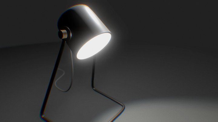 Desk Lamp 3D Model