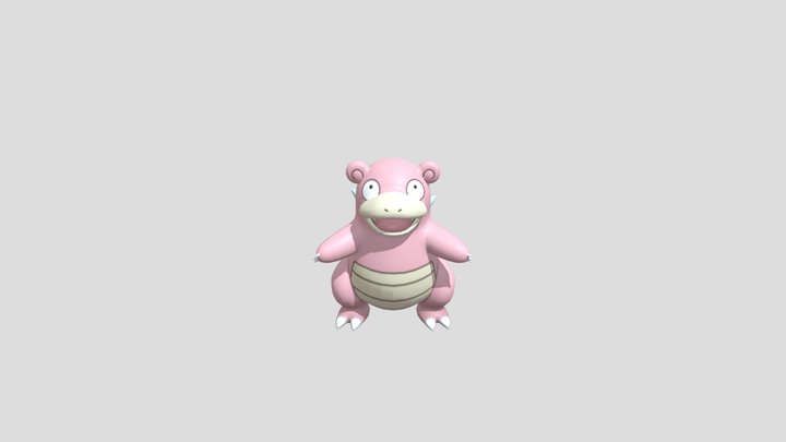 Slowbro - Pokemon – Free 3D Model STL