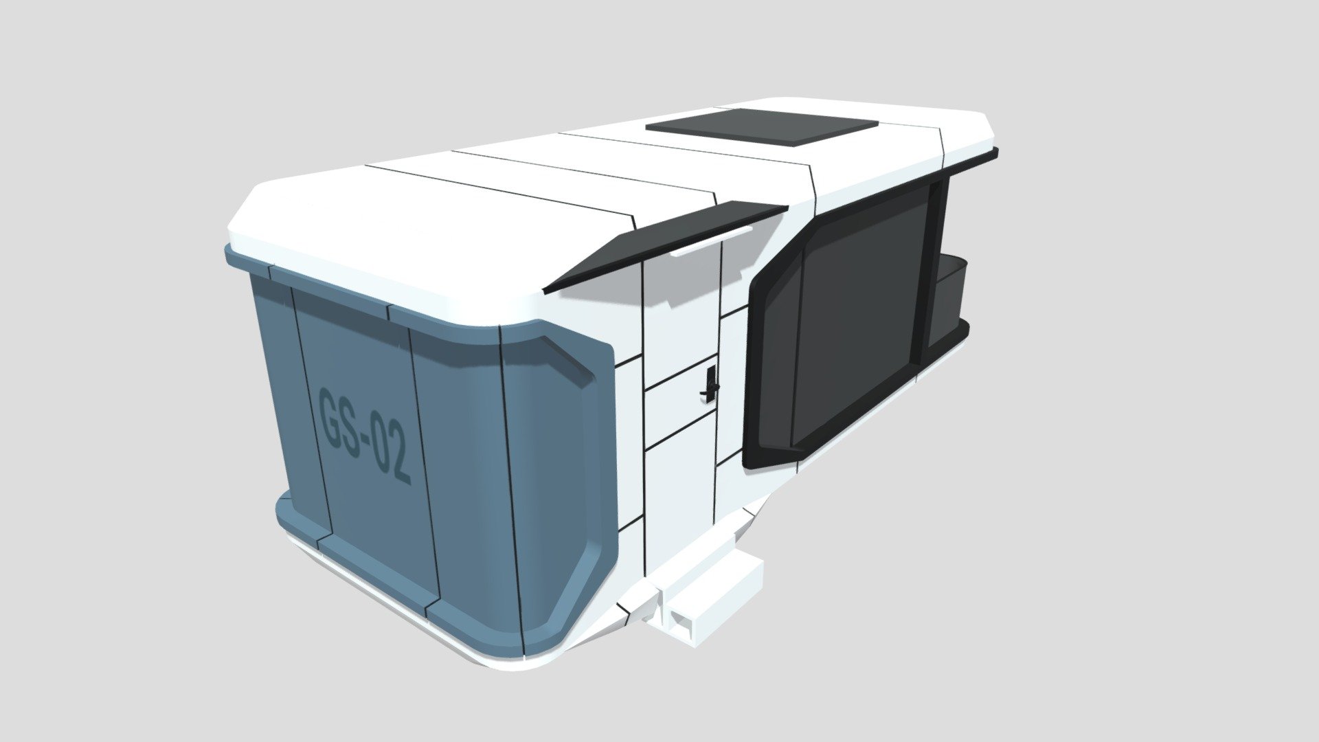 E5 Container model - 3D model by UB artist (@UB_artist) [0940e85 ...