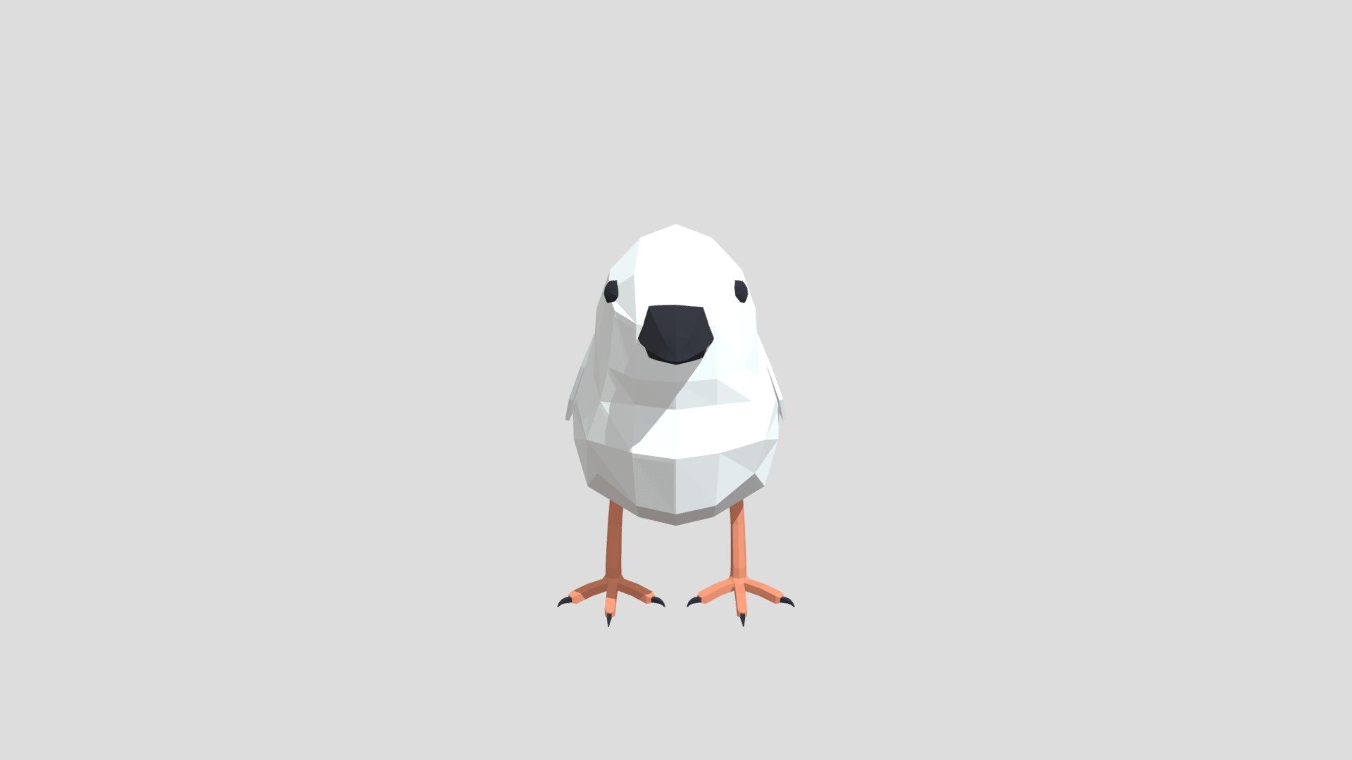 Sparrow from Poly by Google
