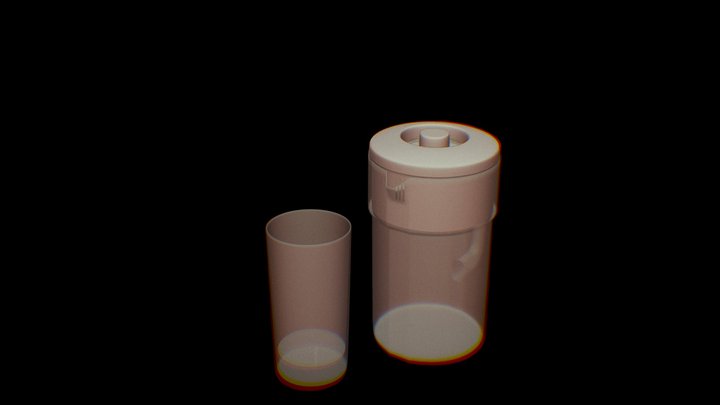 Jarra & copo 3D Model
