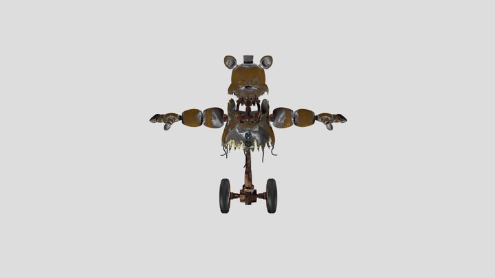 Fredbear Stand 3D Model