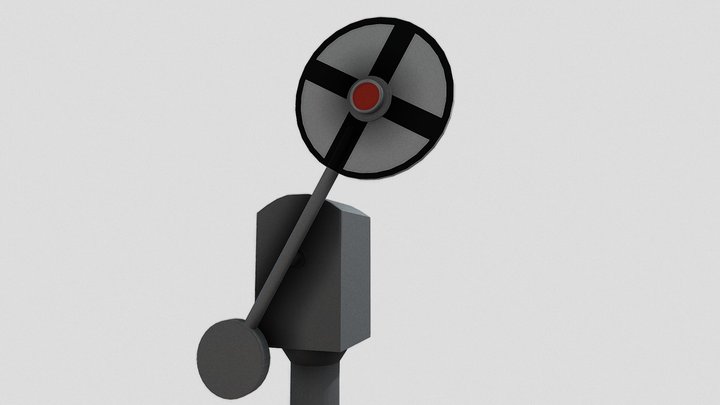 (Rolling Line) Wig-Wag - Lower Quadrant 3D Model