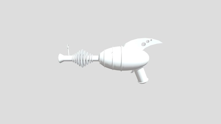 Raygun 3D Model