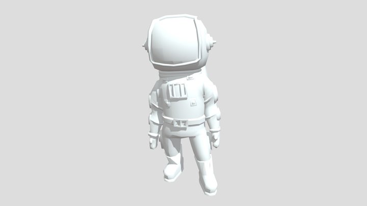 Neutral Idle for Dan The Astronaut 3D Model 3D Model