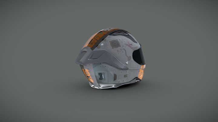 BILT Charger with custom 'Mech' graphics concept 3D Model