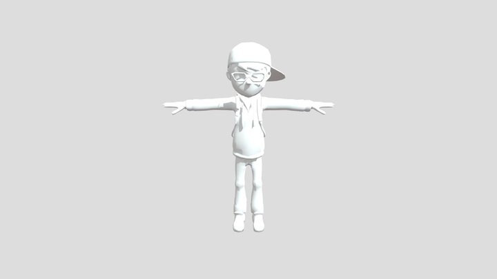 3d cartton character 3D Model