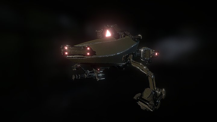 Battle ROV 3D Model