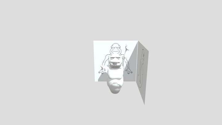 sions moving ghost 3D Model